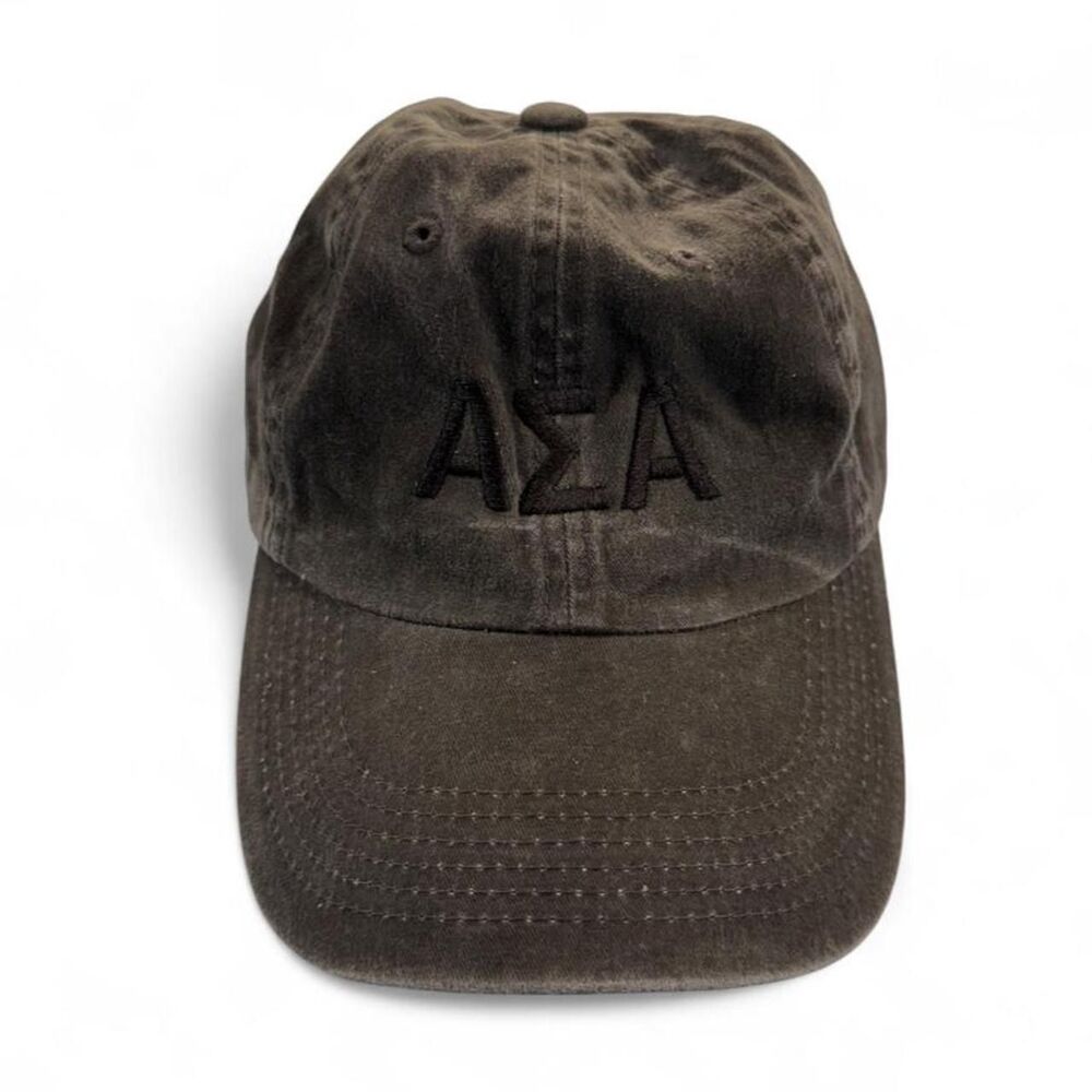 Port-authority Men's Grey and Black Hat